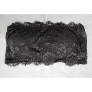 Fredrick's Women's Bandeau Bra Black Size Medium